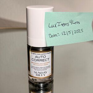 Sunday Riley Auto Correct Eye Cream – Brightening & Depuffing – NEW